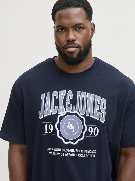Produktbild Jack & Jones Plus Size Logo T-shirt T-shirt (7XL)
