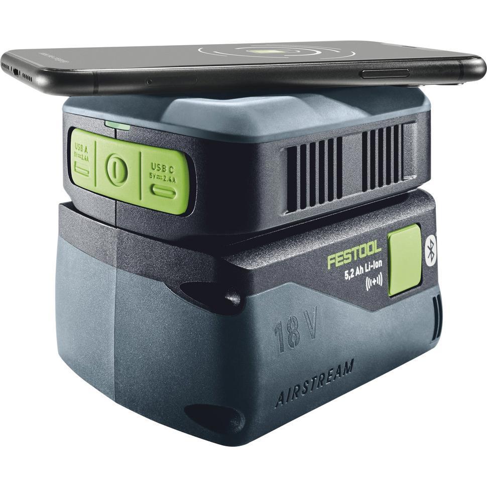 Thumbnail - Festool, Werkzeugakku + Ladegerät, Handy Ladestation PHC 18 (18 V)