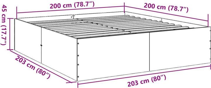 Produktbild vidaXL Kees (200 x 200 cm)