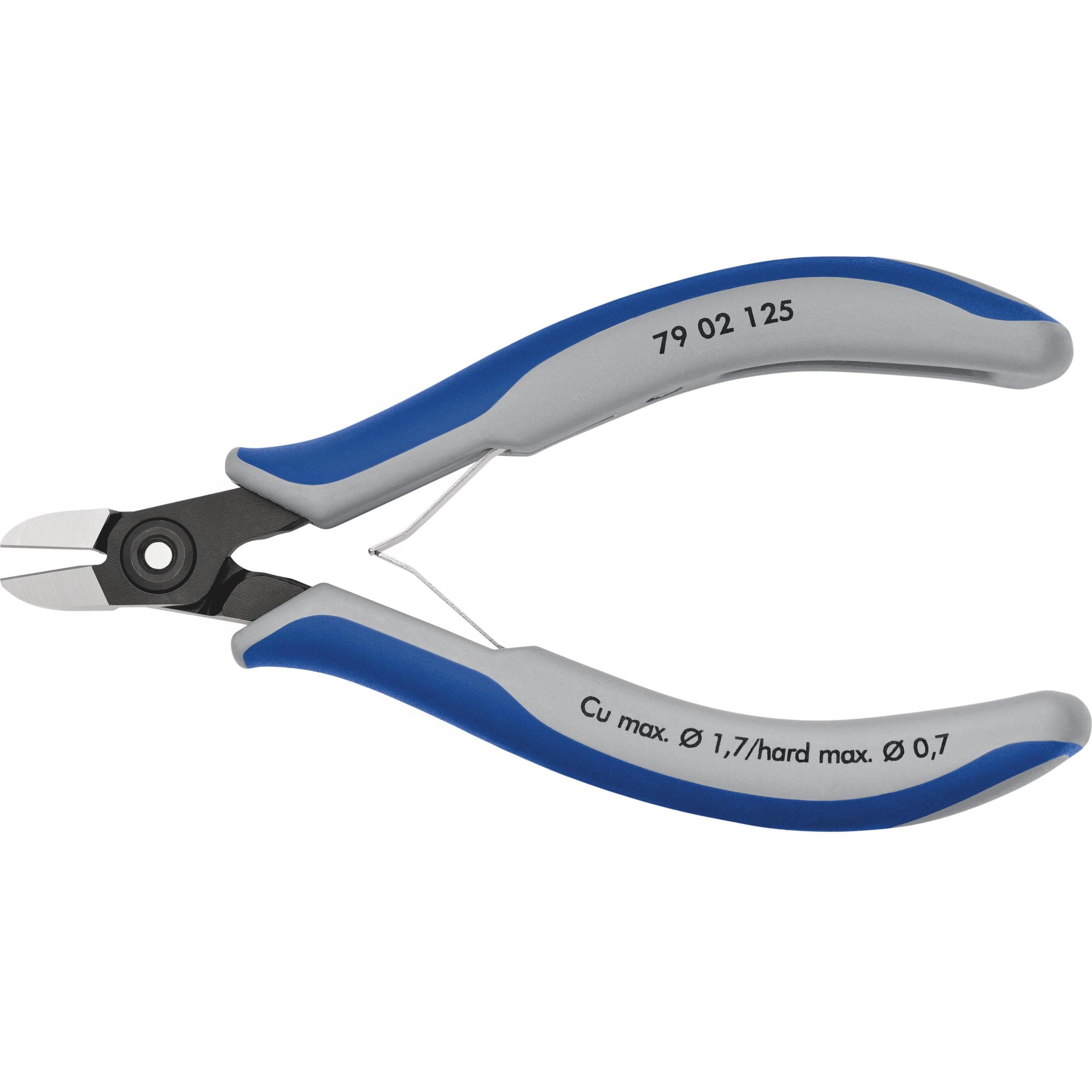 Knipex, Bolzenschneider + Seitenschneider, Präzisions-Elektronik-Seitenschneider (125 mm)