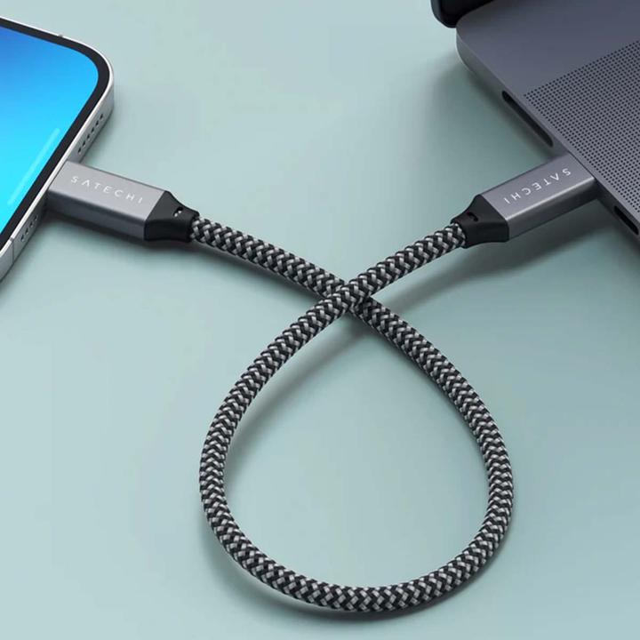 Produktbild Satechi USB C — USB C (0.25 m, USB 4.0, 100 W)