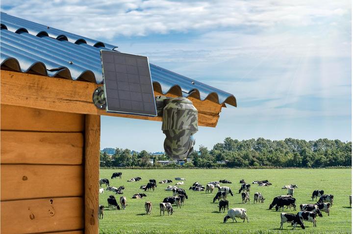Actual product image Technaxx Surveillance set 4G PT Dome TX-290 with solar module, type (2560 x 1440 Pixels)