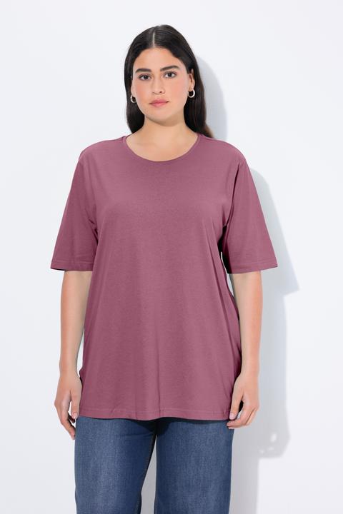 Produktbild Ulla Popken T-Shirt, Rundhalsausschnitt, Relaxed, Halbarm (42, 44)