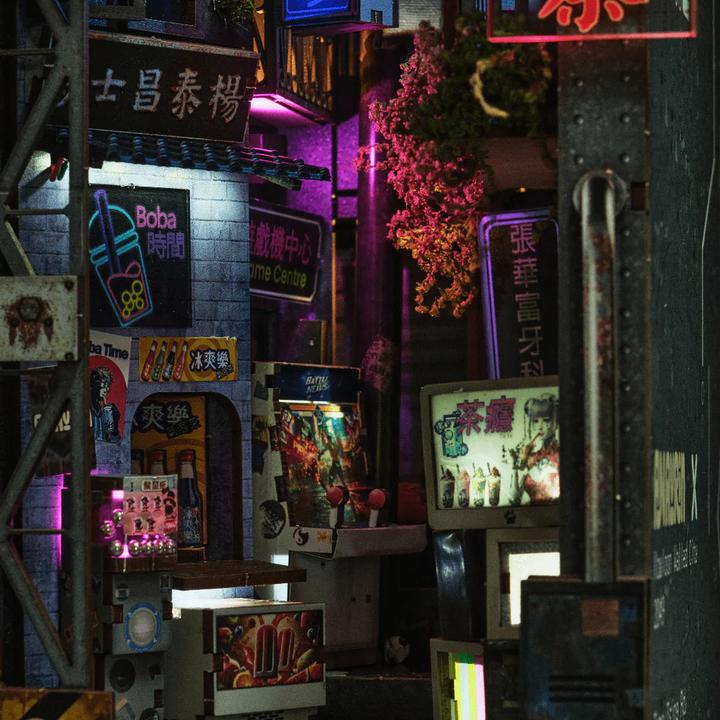 Produktbild Anavrin Kowloon Walled City 2049 - Book Nook