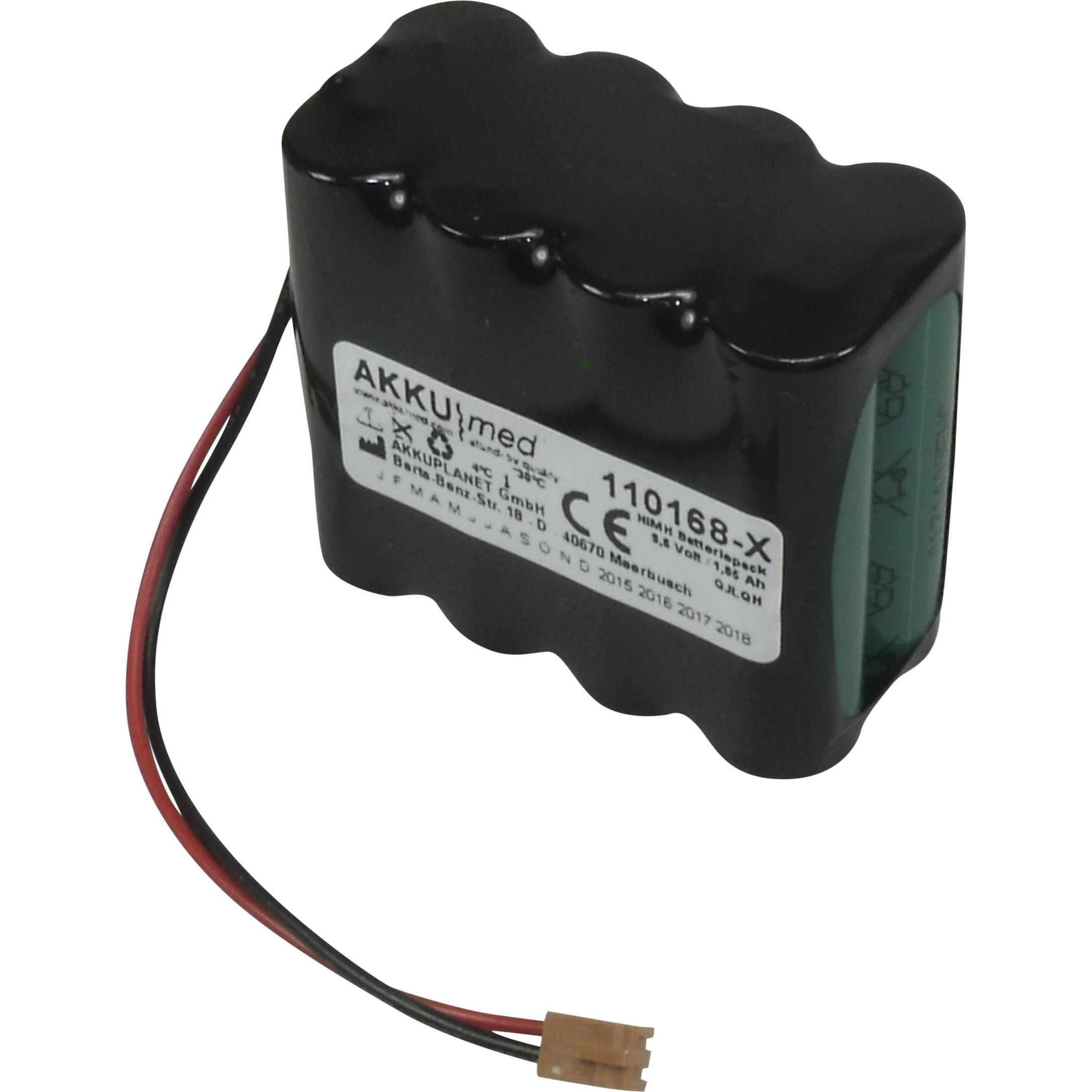 XCell NiMH Akku passend für Terumo Infusionspumpe TE311/ TE312/ TE331/ TE332 9,6 Volt 1,65 Ah CE Konform (1650 mAh), Bat...