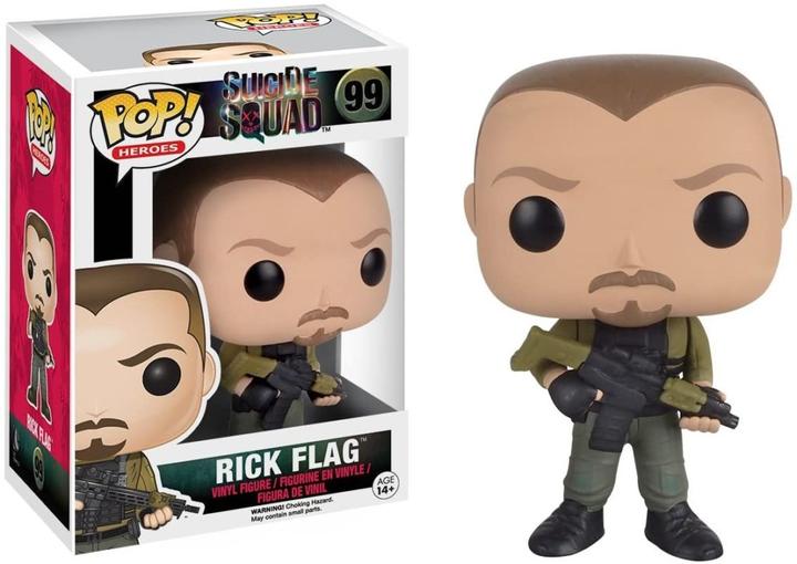 Actual product image Funko Suicide Squad: Rick Flag Pop!