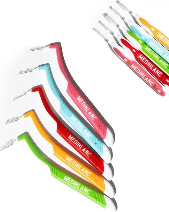 Image du produit Mediblanc Angle de la brosse interdentaire (5x)