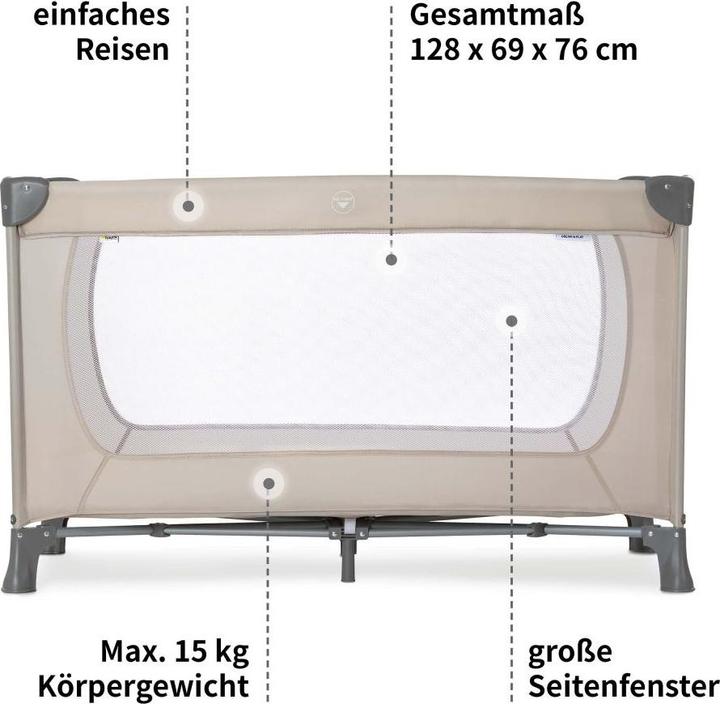 Actual product image Hauck Dream'n Play + mattress