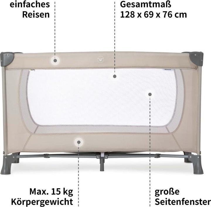 Actual product image Hauck Dream'n Play + mattress