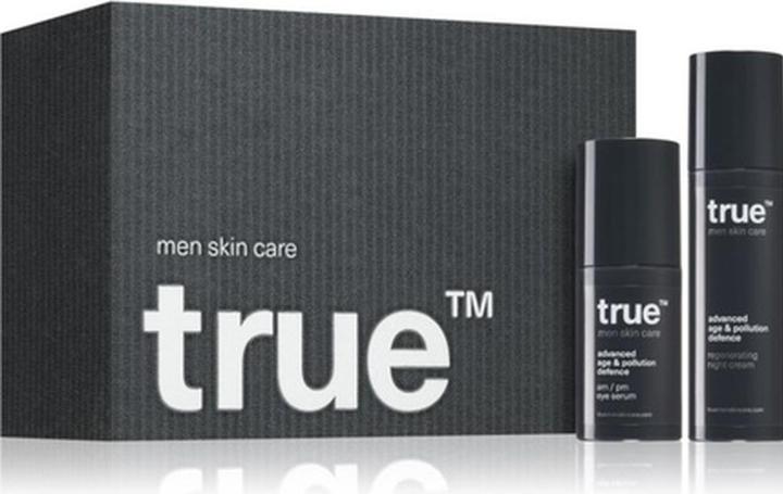 Image du produit True Men Skin Care Kit nuit confort pour les soins du visage des hommes (Kit de soins du visage)