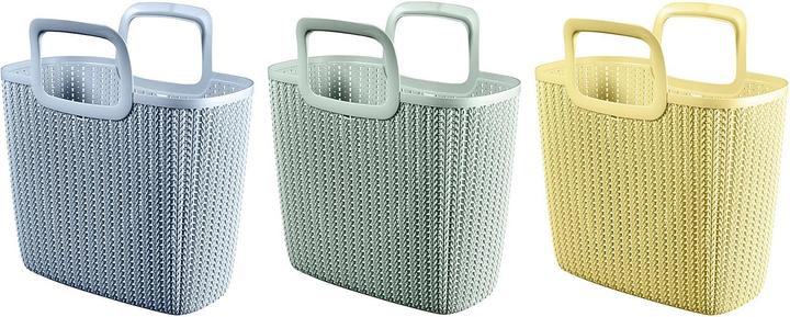 Image du produit Curver Sac à provisions aspect tricot 25l (assorti - 1 pièce)
