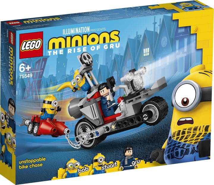 Produktbild LEGO Unaufhaltsame Motorrad-Jagd (75549, LEGO Minions)