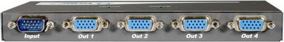 Actual product image C2G 4-Port UXGA Monitor Splitter/Extender (Male Input)