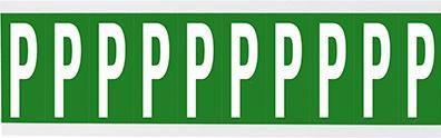 Productafbeelding Brady CNL2-serie labels met cijfers en letters