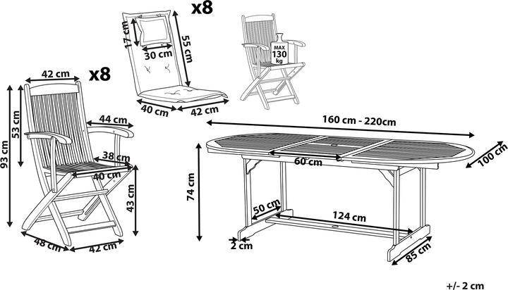 Produktbild Beliani Maui (160 cm)