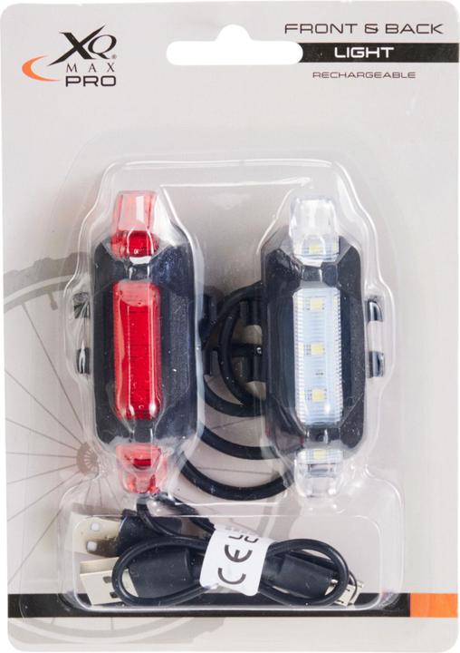 Image du produit Nobrand Bicycle Light USB Rechargeable 2pcs