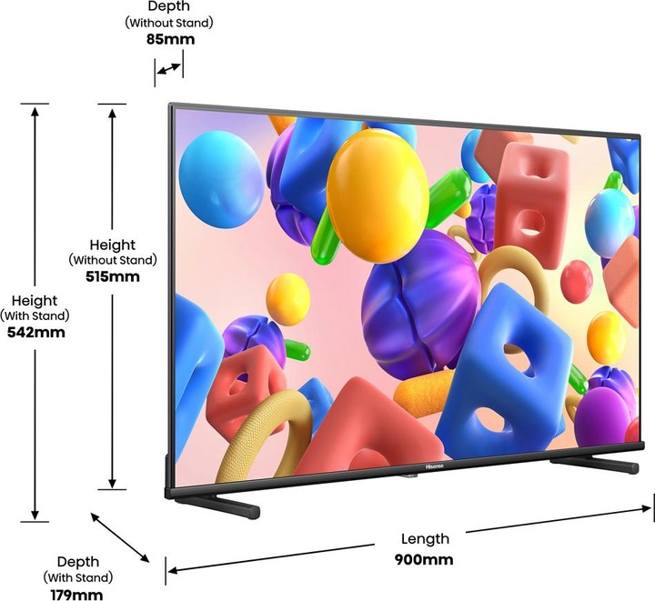 Immagine prodotto Hisense TV 40A5NQ (40", A5N, QLED, Full HD, 2024)