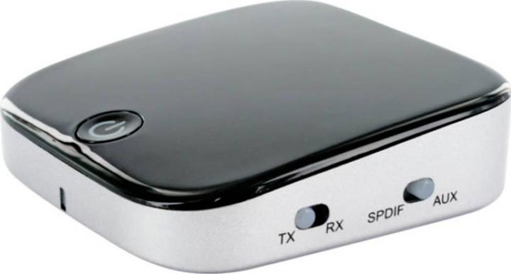 Actual product image Schwaiger Bluetooth 4.1 LiPo Black/Silver (Transmitter & Receiver)
