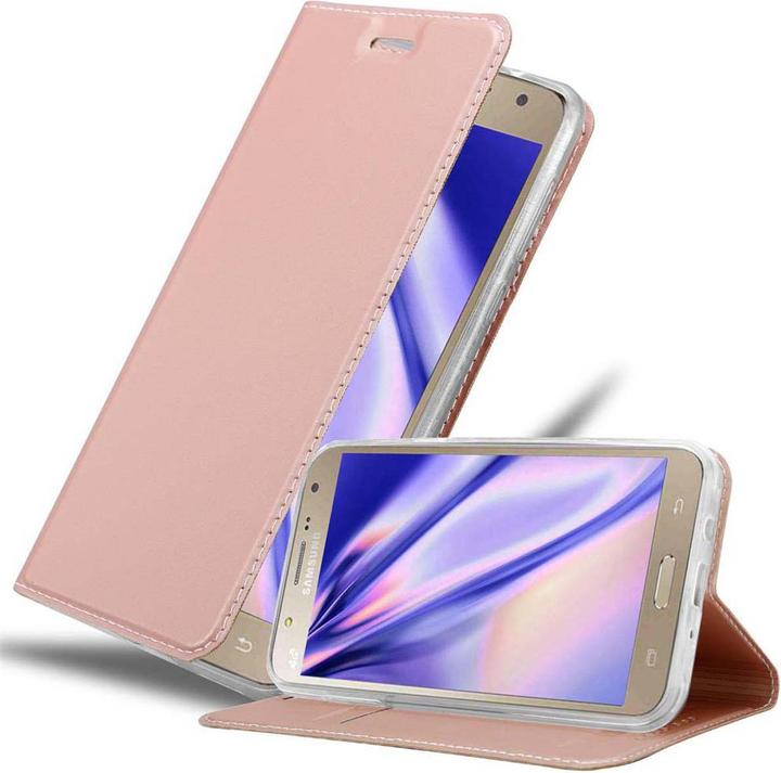 Actual product image Cadorabo Book Classy Style Cover (Samsung Galaxy J7)