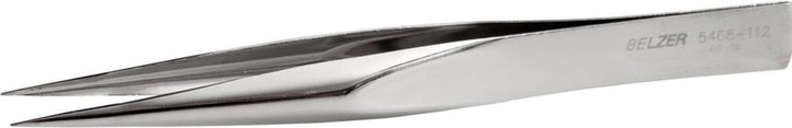Actual product image Bahco All-purpose tweezers with polished serrated tips, BB-Ni, 112 mm