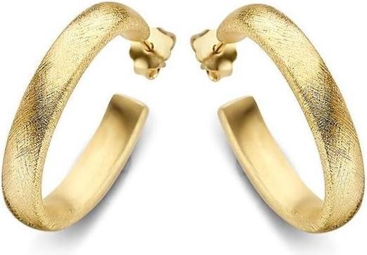 Casa -Schmuck Oorringen Klasse S Satin - Gold vergoldet (Silber)