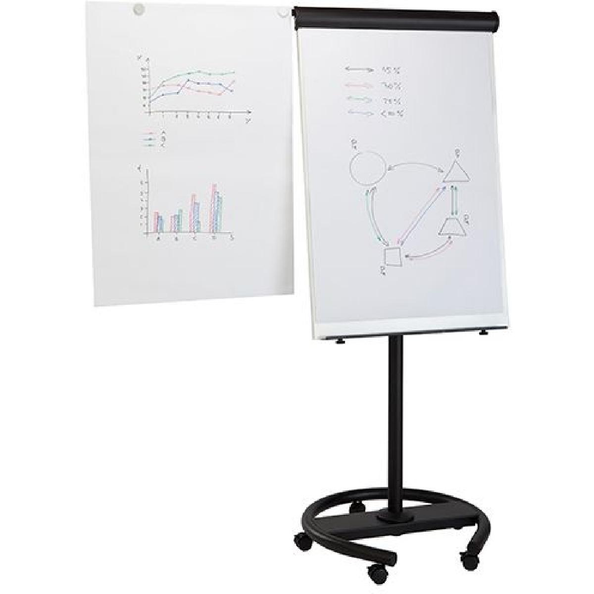 Thumbnail - Bi-Office, Präsentationstafel, Flipchart EA4806156 mobil 70x100cm schwarz (70 x 100 cm)