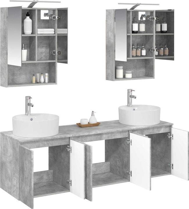 Produktbild vidaXL Badezimmerschrank-Set