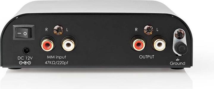 Image du produit Nedis Préamplificateur d'égalisation Connexions - entrée : 1x RCA Connexions - sortie : 1x RCA 2 canaux