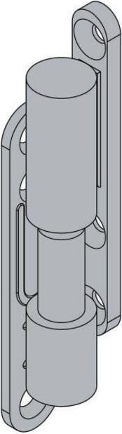Actual product image Hettich Renovierband wartungsfrei 15x83,5mm verzinkt, 2 St.