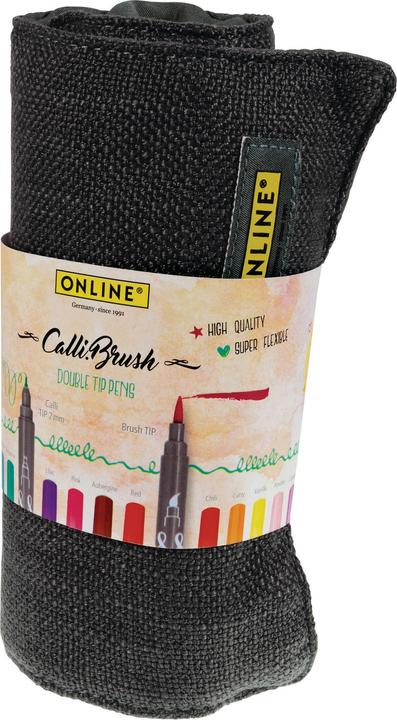 Actual product image Online Callibrush Pen Double Tip (24 x)