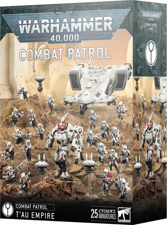 Actual product image Games Workshop Warhammer 40,000 - Tau Empire Combat Patrol 2024 (Plastic)