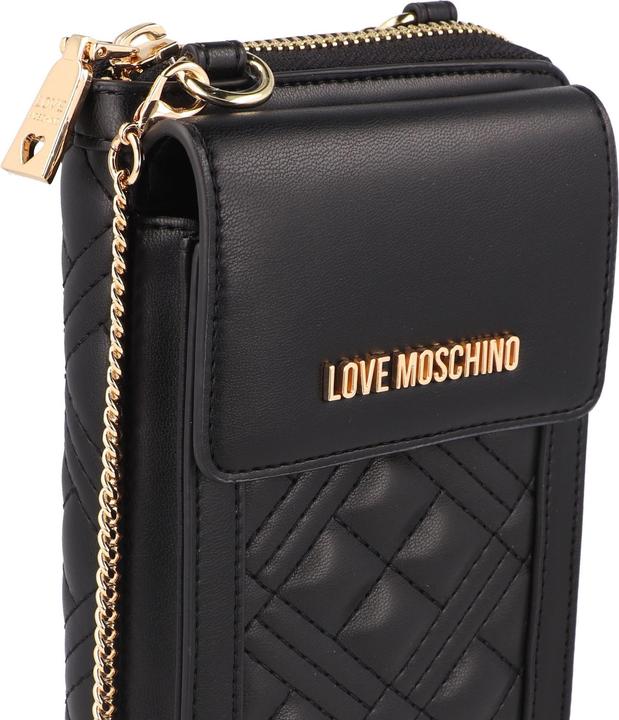 Actual product image Love Moschino SLG Quilted Clutch Wallet 20 cm