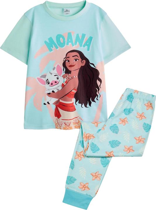 Produktbild Moana Schlafanzug mit langer Hose Mädchen kurzärmlig (116)