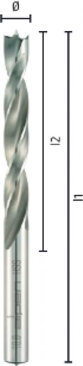 Actual product image Alpen Wood twist drill 8 mm 6200080 (8 mm)