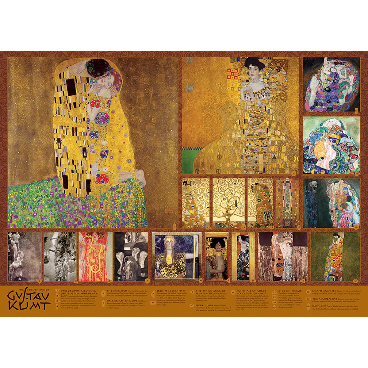 Thumbnail - Cobble Hill Puzzle Das Goldene Zeitalter von Gustav Klimt 1000 Teile (1000 Teile)
