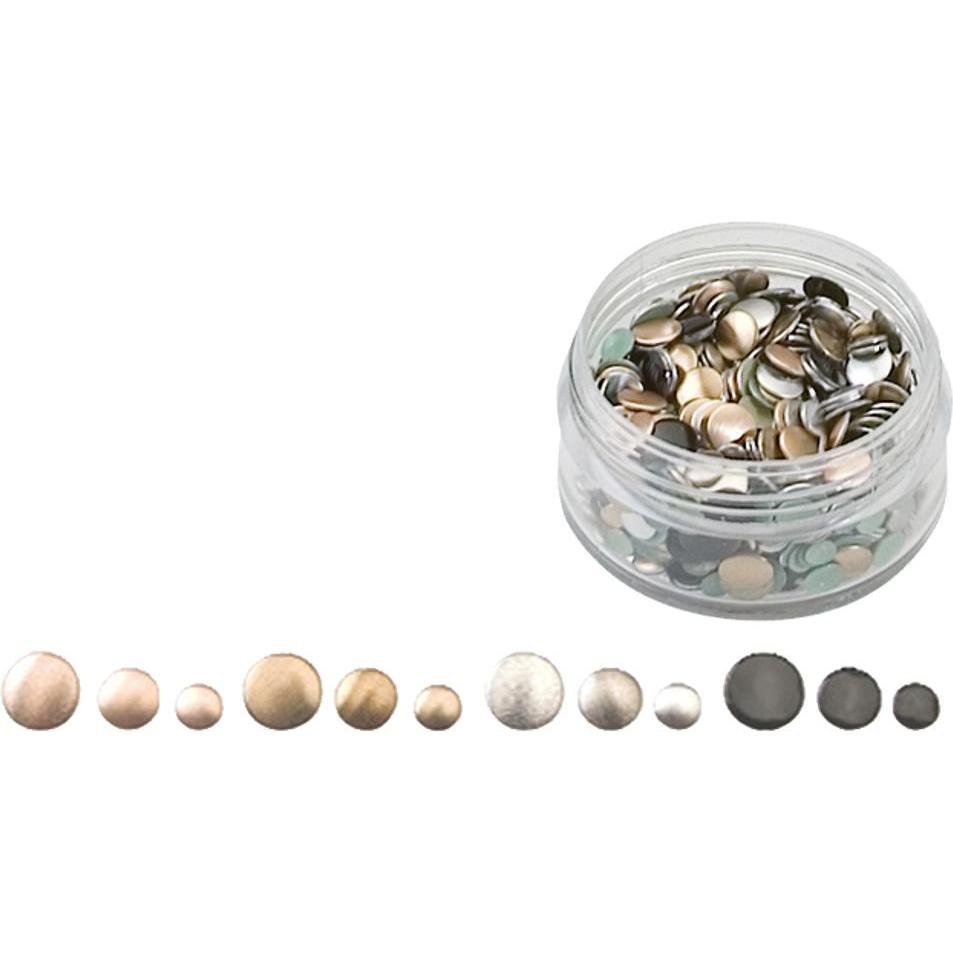 Donau, Rivetti, 750 rivetti 3 dimensioni 4 colori/opaco