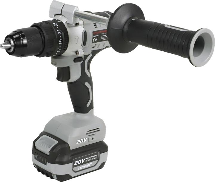 Kraftwerk Battery-powered impact drill incl. batteries (Rechargeable battery operated)