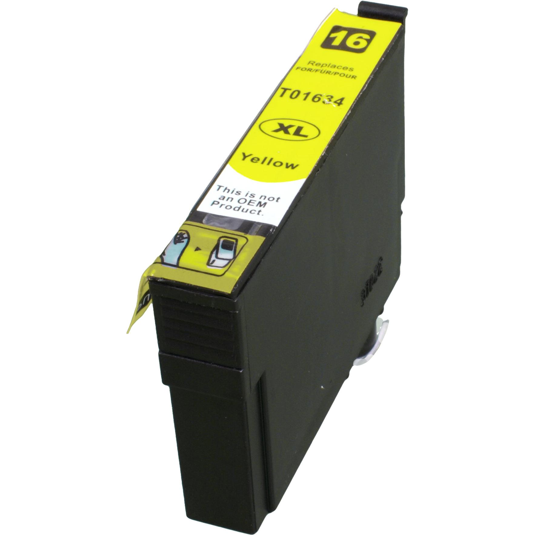 Ampertec, Druckerpatrone, Tinte ersetzt Epson C13T16344010 yellow 16XL (Y)