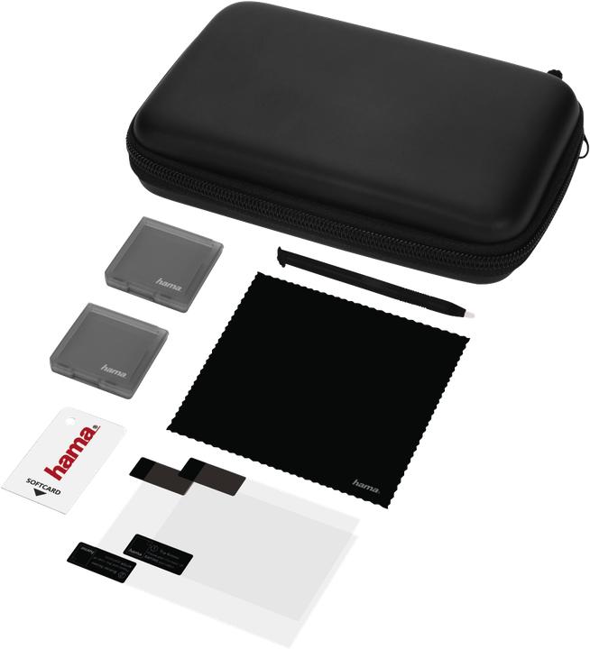 Produktbild Hama 8in1-Zubehör-Set für Nintendo New 3DS XL, schwarz (3DS XL)
