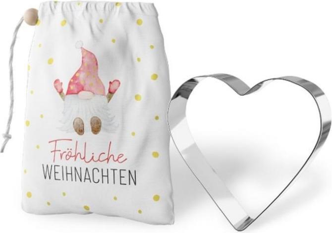 Produktbild La Vida Keksform 7x7 LoveXmas Herz
