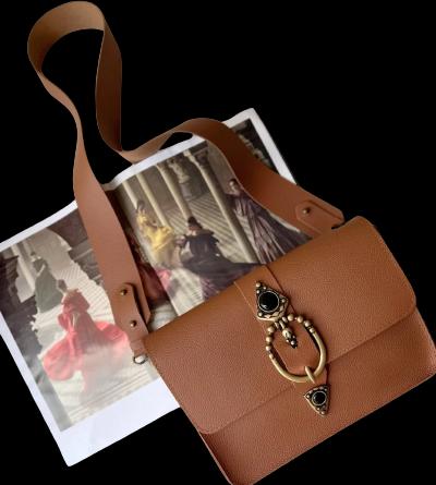 Only-Bags.Store Bohemian Bag, Leder Crossbody Bag, Schwarze Lederhandtasche, aus Vollnarbenleder