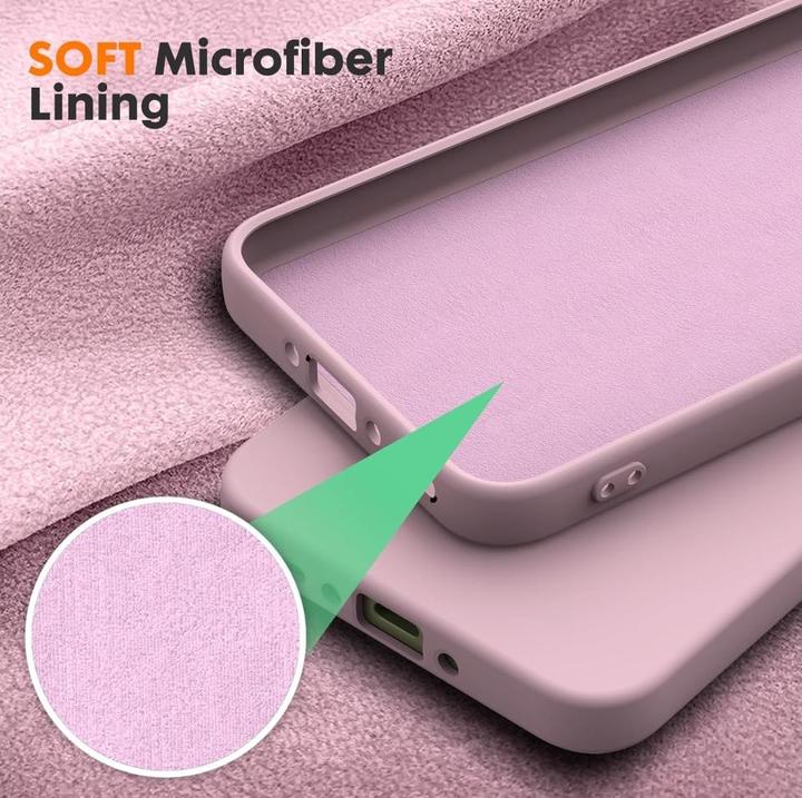 Produktbild Screenguard Samsung Galaxy A35 5G Liquid Silicone Case Hülle (Samsung Galaxy A35)