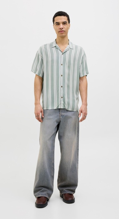 Immagine prodotto Jack & Jones Jjejeff Stripe Resort Shirt Ss Sn (S)