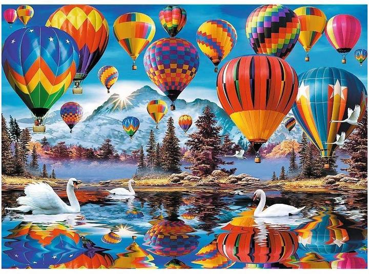 Produktbild Trefl Holzpuzzle 1000 Teile - Bunte Luftballons (1000 Teile)