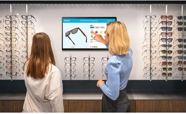 Actual product image Samsung Smart Signage QB24C-T 60.00cm(24") Cap.Touch (1920 x 1080 pixels, 24")