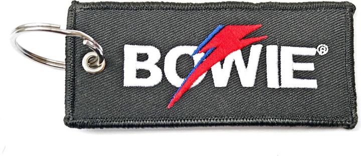 Immagine prodotto David Bowie Portachiavi con patch bifacciale Flash