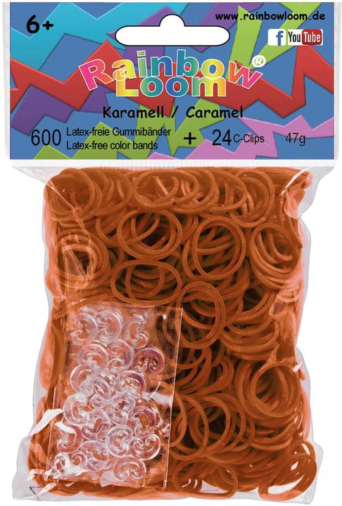 Rainbow Loom Gummibänder Karamell (600 Stk.)