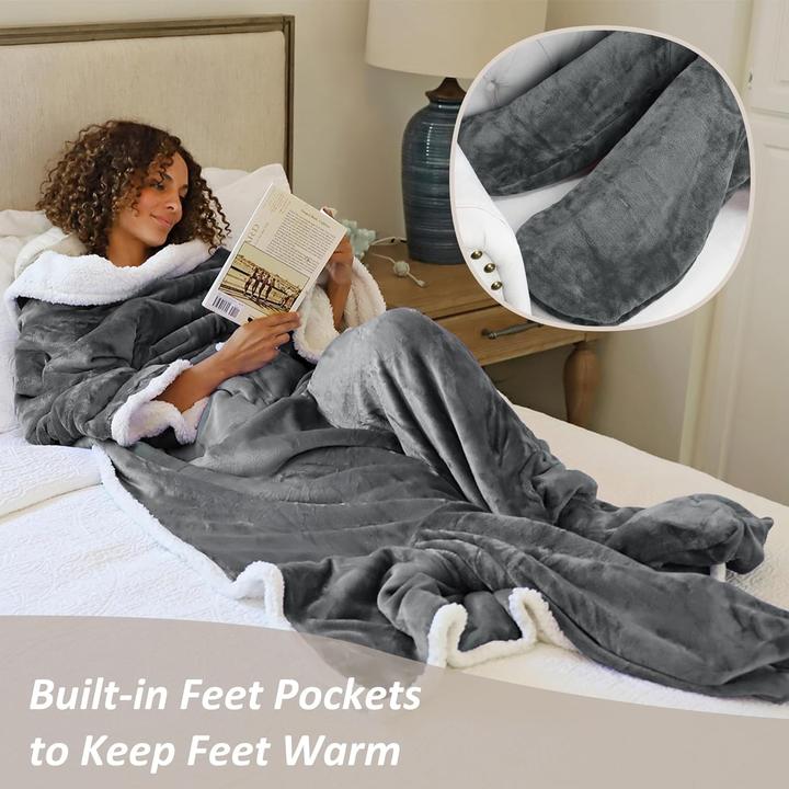 Immagine prodotto Catalonia Classy Tragbare Kuscheldecke (190 x 135 cm)