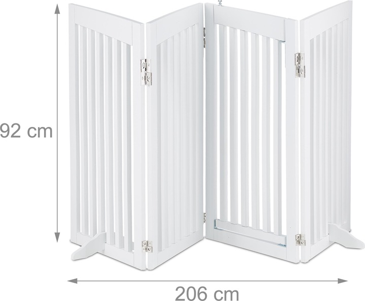 Immagine prodotto Relaxdays Cancelletto-bambini (206 cm)