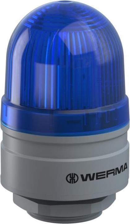 Produktbild Werma Signaltechnik Signalleuchte Mini TwinLIGHT 24VAC/DC BU Blau 24 V/DC